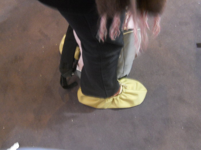 les patins pour le parquet